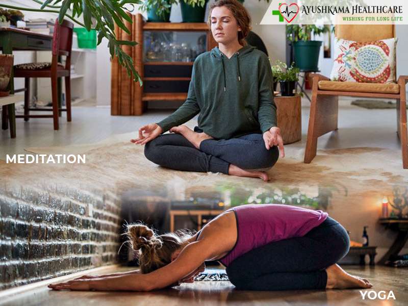 Meditation and yoga for brain healthy